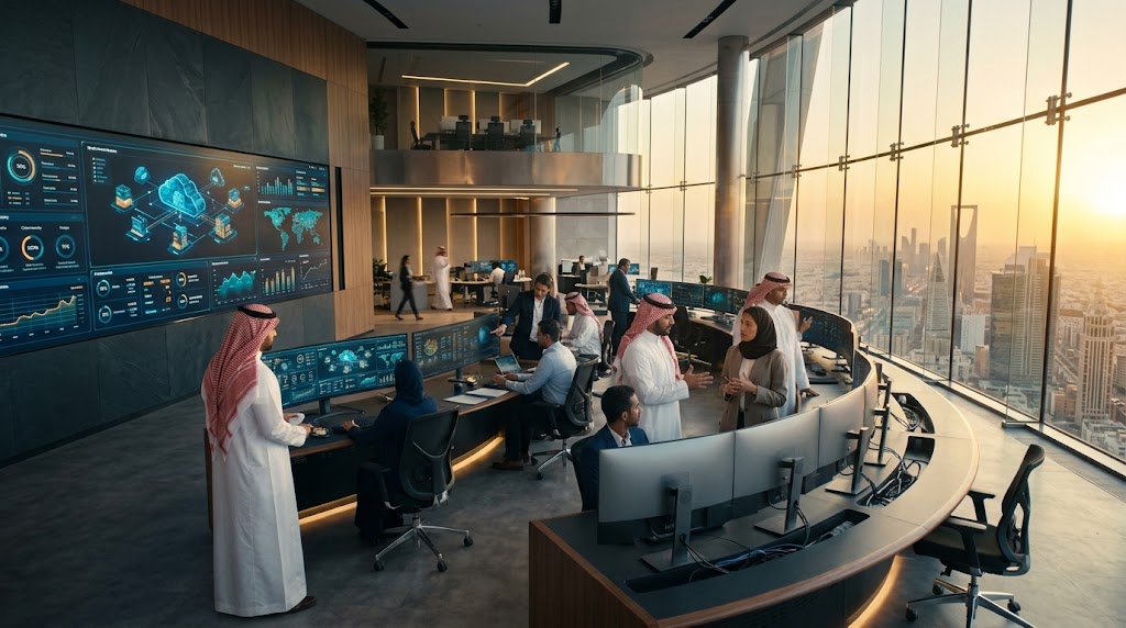 المنظومة التقنية الشاملة — كيف تقود شركة تكنولوجيا سعودية أتمتة الأعمال في 2026؟