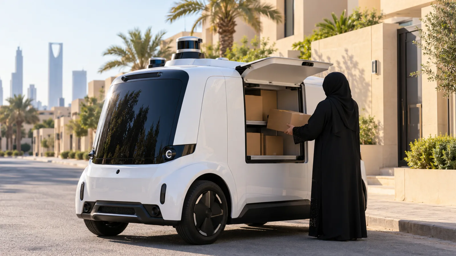 أول توصيل بالمركبات ذاتية القيادة في الرياض: كيف يعمل وما التالي؟